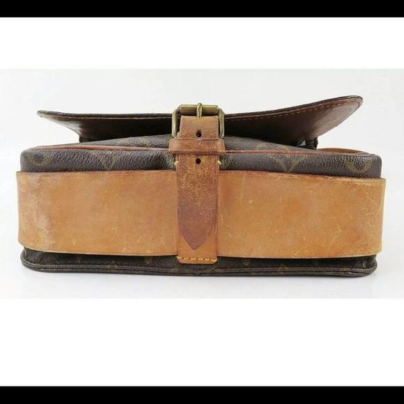 C2: 100% Authentic LOUIS VUITTON Cartouchiere MM Monogram Shoulder Bag Purse - Picture 12 of 13